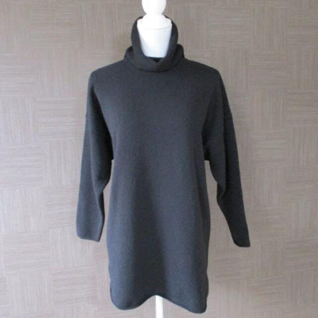 新品 アンナプルマ ANNA PURNA 黒 カシミア100%ニット イタリア製