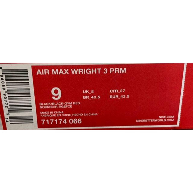 NIKE(ナイキ)のNIKE AIR MAX WRIGHT 3 PRM 717174 066 メンズの靴/シューズ(スニーカー)の商品写真