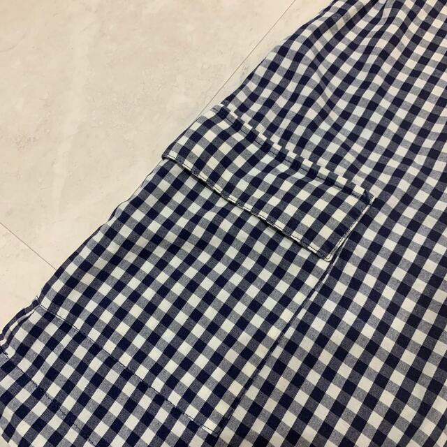 GAP(ギャップ)のGAP チェックシャツワンピ キッズ/ベビー/マタニティのキッズ服女の子用(90cm~)(ワンピース)の商品写真