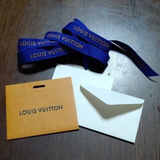 ルイヴィトン(LOUIS VUITTON)のルイヴィトン LOUIS VUITTON メッセージカード&リボン(ノート/メモ帳/ふせん)