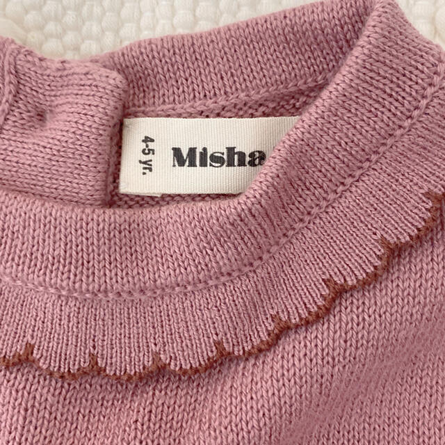 Ron Herman(ロンハーマン)のmisha and puff antique rose ニットトップス キッズ/ベビー/マタニティのキッズ服女の子用(90cm~)(ニット)の商品写真