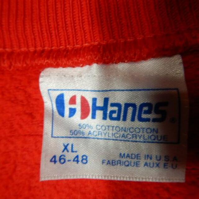 Hanes - o3800 レア Hanes アメリカ製 80ｓ ビンテージ スウェットの