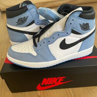 ナイキ(NIKE)のNIKE AIR JORDAN1 RETROユニバーシティブルー 27.5(スニーカー)