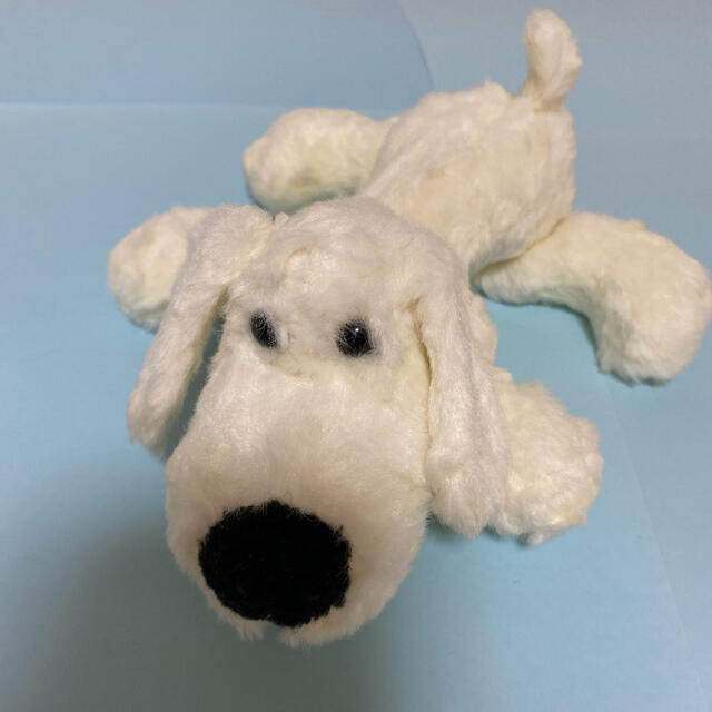 COMO & RAY くたくた犬 ルーク & 籐製かごの通販 by ツルちゃん COMO & RAY くたくた犬 ルーク & 籐製かごの通販 by ツルちゃん