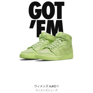 ナイキ(NIKE)のNike Billie Eilish Jordan1 AJKOビリーアイリッシュ(スニーカー)