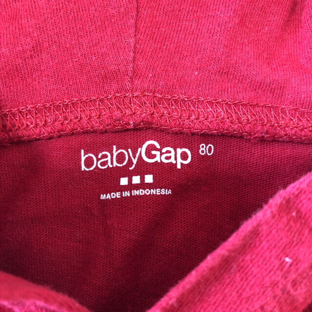 babyGAP(ベビーギャップ)の【ちまき様専用】babyGAP パーカー 80 キッズ/ベビー/マタニティのベビー服(~85cm)(シャツ/カットソー)の商品写真