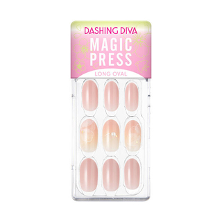 ダッシングディバ DASHING DIVA マジックプレス ピンク フラワー コスメ/美容のネイル(つけ爪/ネイルチップ)の商品写真