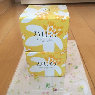 ☆DUO クレンジングバームクリア100g×2限定(クレンジング/メイク落とし)