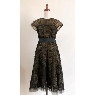 タダシショウジ(TADASHI SHOJI)のTADASHI SHOJI ミディワンピース US2(ひざ丈ワンピース)