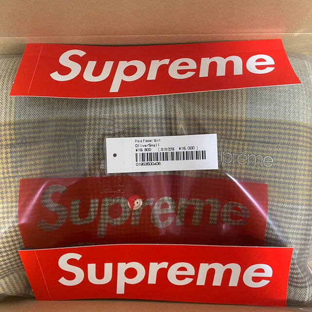 Supreme Plaid Flannel Shirt 【Sサイズ】 3