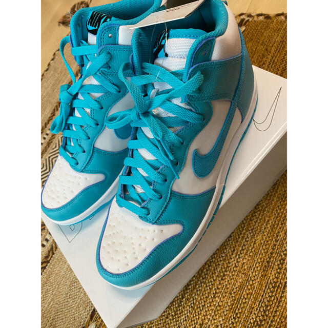 28cm nike dunk byyou Tiffany Blue green