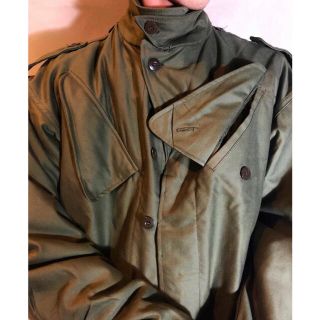 マルタンマルジェラ(Maison Martin Margiela)の"斜めポケット" vintage オランダ軍 変形デザイン フィールドジャケット(ミリタリージャケット)