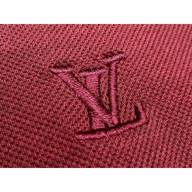 LOUIS VUITTON(ルイヴィトン)の★ 美品 イタリア製 ルイヴィトン LV ロゴ 刺繍 鹿の子 ポロシャツ XXS メンズのトップス(ポロシャツ)の商品写真