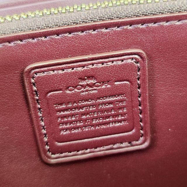 COACH(コーチ)の未使用 コーチ COACH ☆ 75周年記念 ラウンドファスナー レザー 長財布 レディースのファッション小物(財布)の商品写真