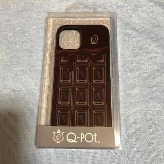 キューポット(Q-pot.)のQ-pot. iPhone12/12Pro メルティーチョコレート ケース(iPhoneケース)