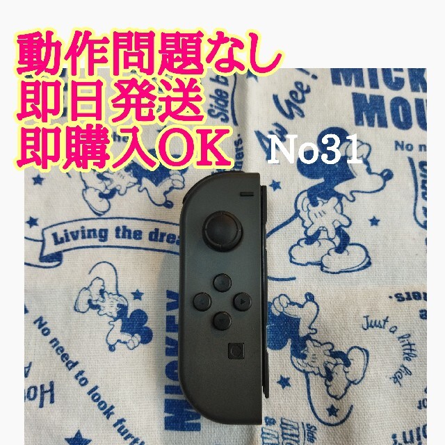 switch ジョイコン グレー Ｌ エンタメ/ホビーのゲームソフト/ゲーム機本体(家庭用ゲーム機本体)の商品写真