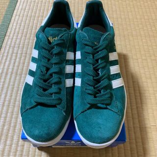 アディダス(adidas)のアディダスオリジナルス　campus 2  グリーン/ホワイト　日本未発売モデル(スニーカー)