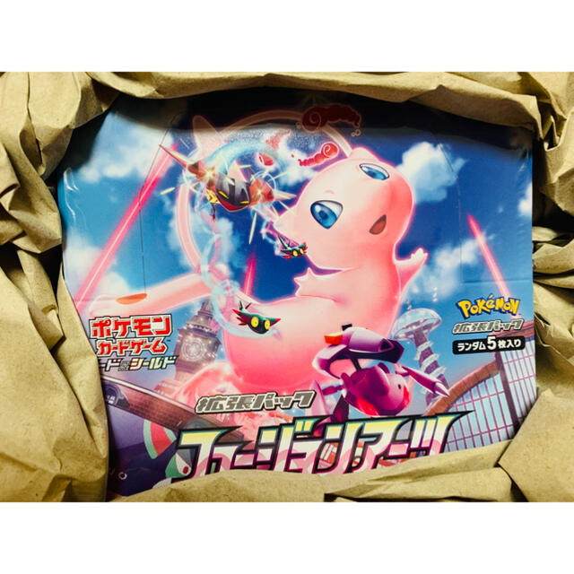 ポケモンカード  フュージョンアーツ　1BOXシュリンクあり