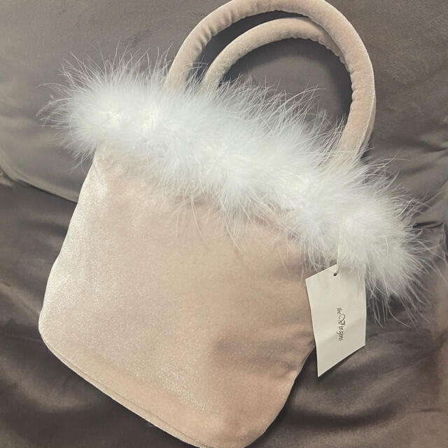 the Virgins*新品未使用 velvet vanity bag ベージュ - www
