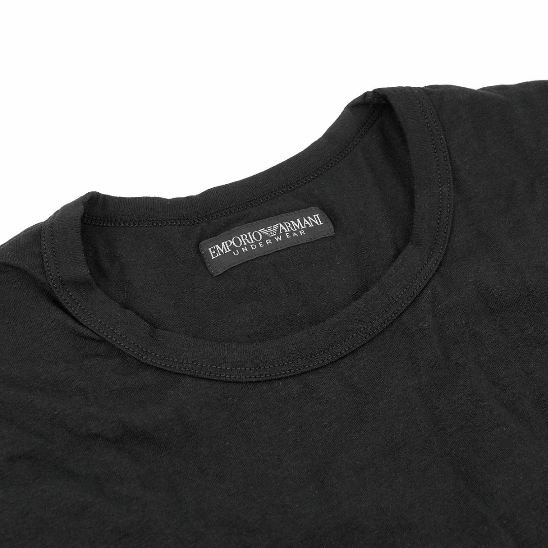 Emporio Armani(エンポリオアルマーニ)のEMPORIO ARMANI アンダーウェア ブラック サイズS メンズのトップス(Tシャツ/カットソー(半袖/袖なし))の商品写真