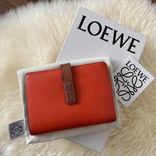 ロエベ(LOEWE)のロエベ　loewe  折り財布 ２つ折り バーティカルウォレット(財布)