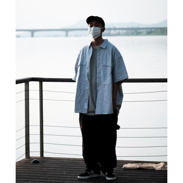 1LDK SELECT - PIN SKTBS Striped Shirt S ah.h 長谷川昭雄の 1LDK SELECT - PIN SKTBS Striped Shirt S ah.h 長谷川昭雄の