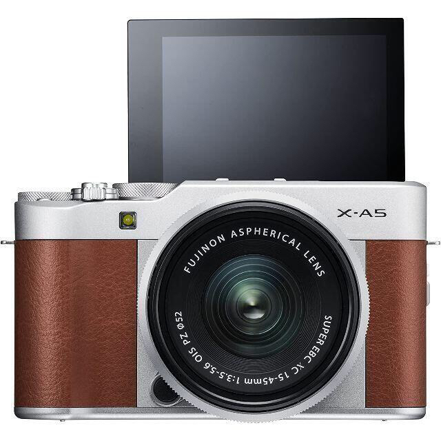 FUJIFILM X-A5 ブラウン ミラーレス一眼