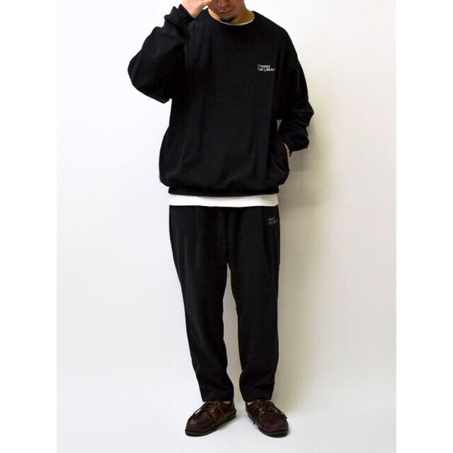S.F.C / FLEECE SET UP / BLACK フリースセットアップ S.F.C / FLEECE SET UP / BLACK フリースセットアップ