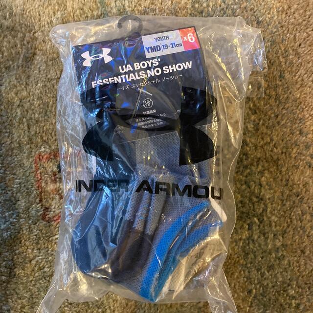 UNDER ARMOUR(アンダーアーマー)のアンダーアーマー　ソックス(19-21cm) キッズ/ベビー/マタニティのこども用ファッション小物(靴下/タイツ)の商品写真