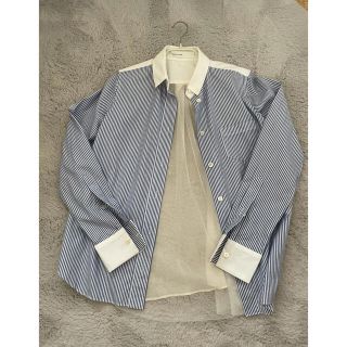 サカイラック(sacai luck)のサカイラック  バックシフォン　シャツ　sacai luck(シャツ/ブラウス(長袖/七分))