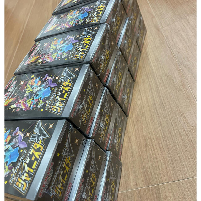 ポケモン(ポケモン)のポケモンカード　シャイニースターV 新品未開封シュリンク付き 15BOX エンタメ/ホビーのトレーディングカード(Box/デッキ/パック)の商品写真