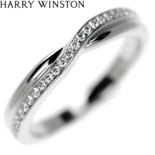 ハリーウィンストン(HARRY WINSTON)のかこ様専用 ハリーウィンストン ダイヤモンド リング ワンロウパヴェ(リング(指輪))