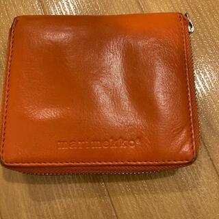 マリメッコ(marimekko)のマリメッコ　ウォレット　ジップ　二つ折り　財布(財布)