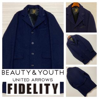 ビューティアンドユースユナイテッドアローズ(BEAUTY&YOUTH UNITED ARROWS)のFIDELITY ビューティー&ユース◆別注 テーラード チェスターコート M(チェスターコート)