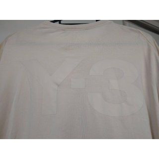 ワイスリー(Y-3)のY-3　ロングTシャツ　オフホワイト　バックプリント(Tシャツ/カットソー(七分/長袖))