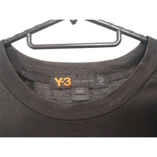 Y-3(ワイスリー)のY-3　ロングTシャツ　黒　ブラック　バックプリント メンズのトップス(Tシャツ/カットソー(七分/長袖))の商品写真