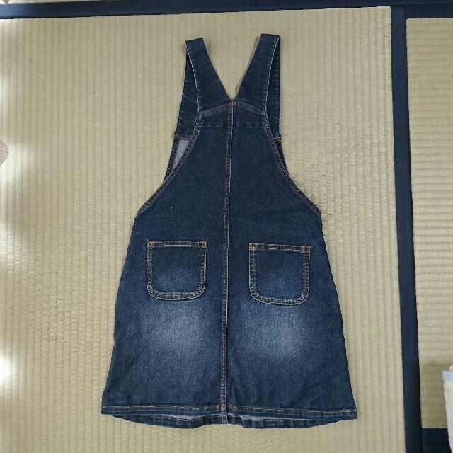 MUJI (無印良品)(ムジルシリョウヒン)の無印 ジャンパースカート 150 キッズ/ベビー/マタニティのキッズ服女の子用(90cm~)(スカート)の商品写真