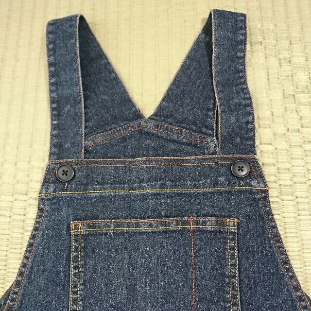 MUJI (無印良品)(ムジルシリョウヒン)の無印 ジャンパースカート 150 キッズ/ベビー/マタニティのキッズ服女の子用(90cm~)(スカート)の商品写真