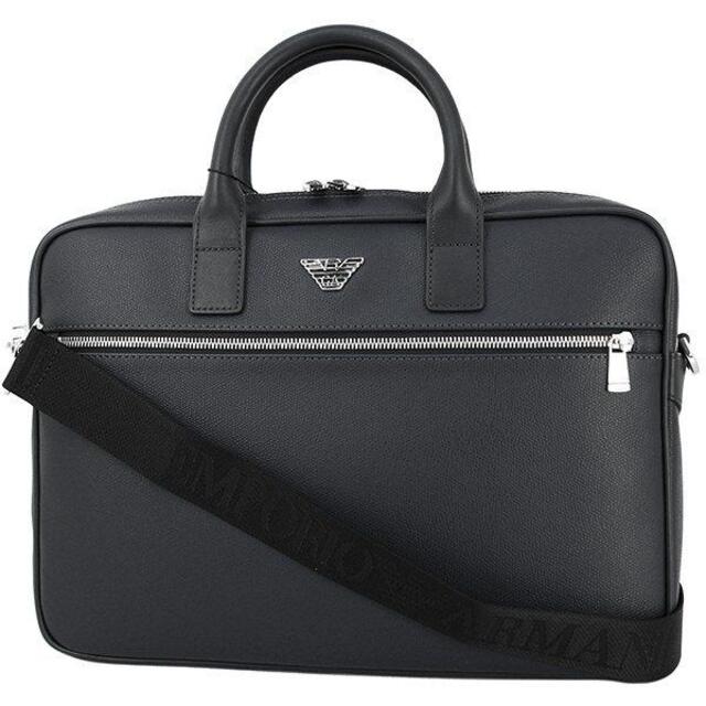 EMPORIO ARMANI ビジネスバッグ メンズ 新品 ブラック 9817