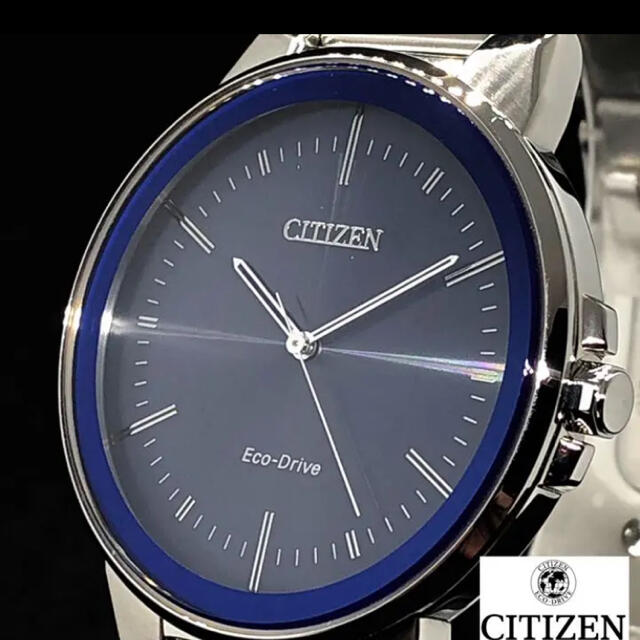 【超安い】 CITIZEN - 【展示品お買い得‼︎】CITIZEN/シチズン/エコドライブ/メンズ腕時計/ブル 腕時計(アナログ)