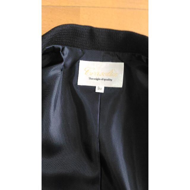 レディース　スーツ　『９ＡＲ』紺色 レディースのジャケット/アウター(テーラードジャケット)の商品写真