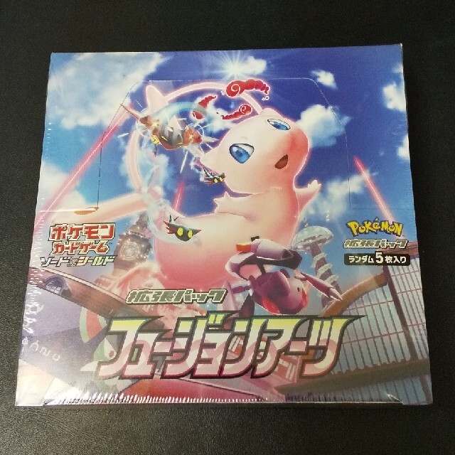 トレーディングカードポケモンカードゲーム　フュージョンアーツ　未開封BOX