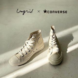 アングリッド コンバース convers レザー 24.5