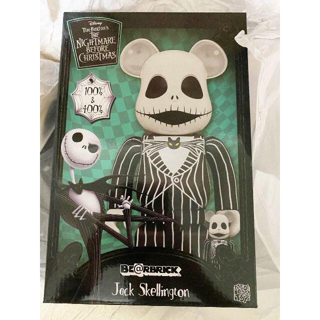 BE@RBRICK Jack Skellington 100％ & 400％