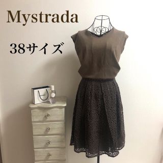 マイストラーダ(Mystrada)のマイストラーダ★ レースドッキングワンピース(ひざ丈ワンピース)