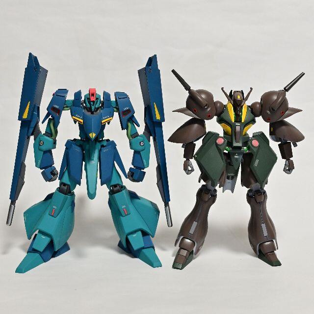 完成品 HGUC ギャプラン、ガブスレイ、他ティターンズ機5体セットあり外箱