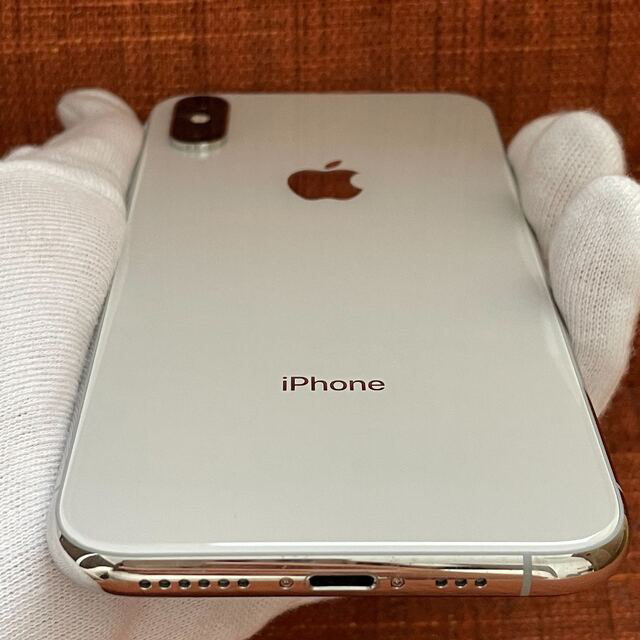 iPhoneXS 64G シルバー simフリー 4