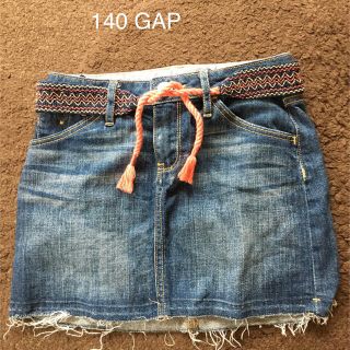 ギャップ(GAP)の140 GAP デニムスカート(スカート)