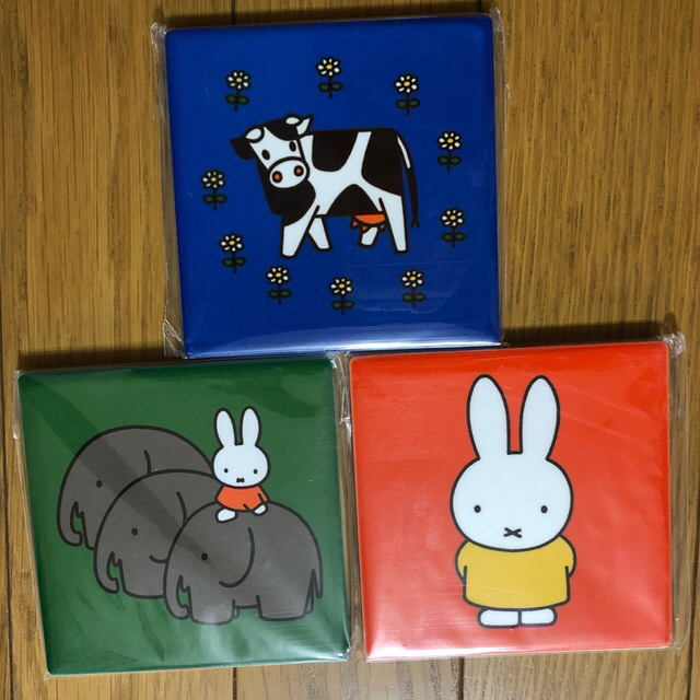 ミッフィー miffy × salut! サリュ タイル エンタメ/ホビーのおもちゃ/ぬいぐるみ(キャラクターグッズ)の商品写真