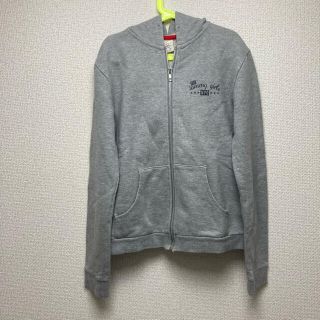 トミーガール(tommy girl)のtommygirl パーカー　XS グレー スウェットパーカー(パーカー)